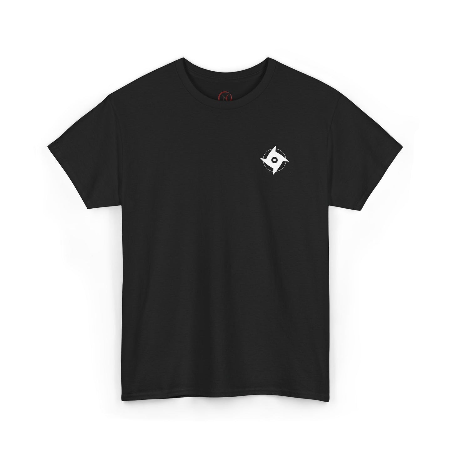 Eye Technique Anime T-Shirt, Minimalist Clan Symbol Tee, Dark Shonen Streetwear, Premium Cotton