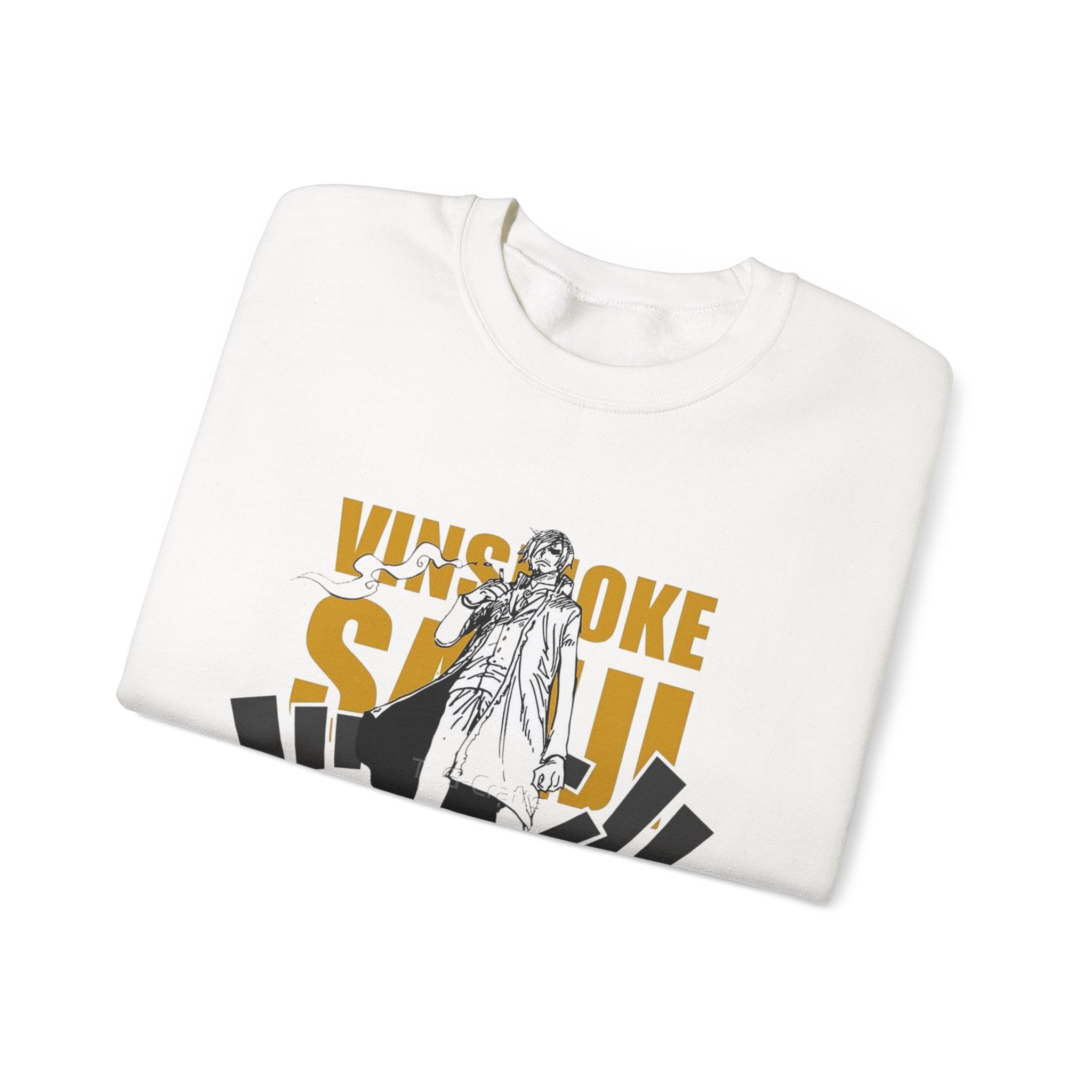 Blonde Chef Sweatshirt, Anime Cook Typography Art, Manga Streetwear Crewneck, Seinen Style, Premium Cotton