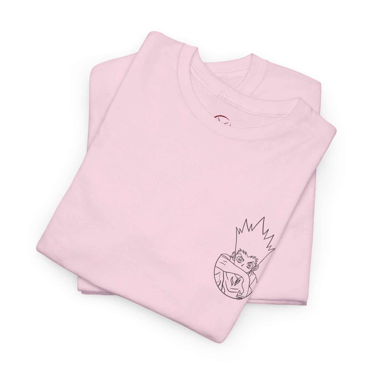 Young Hunter Rage T-Shirt, Dark Transformation Anime Tee, Minimalist Seinen Design, Premium Cotton