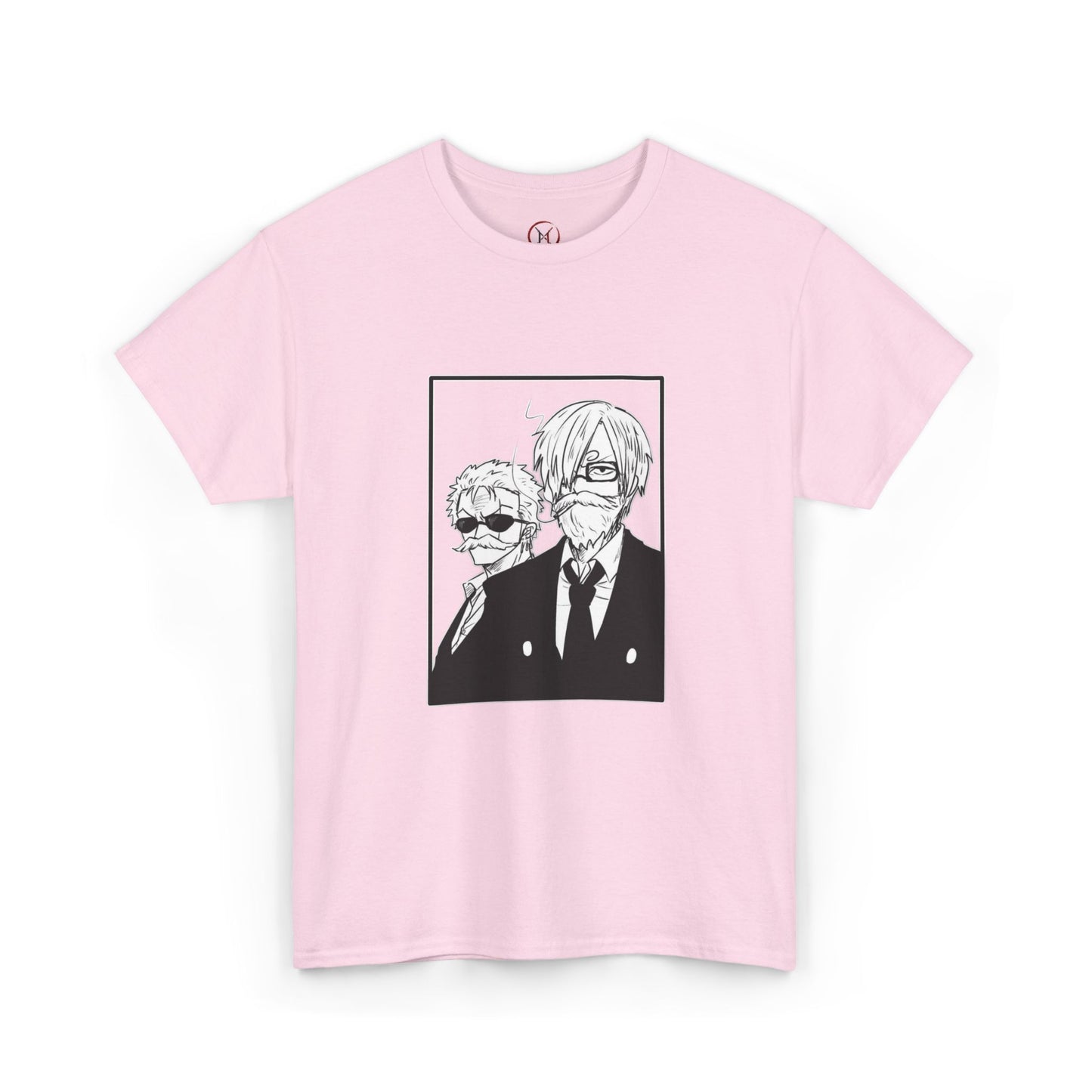 Spy Duo Anime T-Shirt, Minimalist Undercover Agents Tee, Seinen Manga Art, Premium Cotton