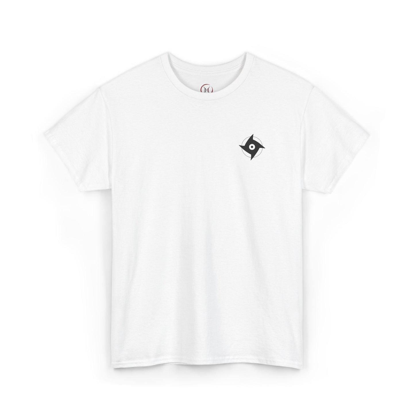 Eye Technique Anime T-Shirt, Minimalist Clan Symbol Tee, Dark Shonen Streetwear, Premium Cotton