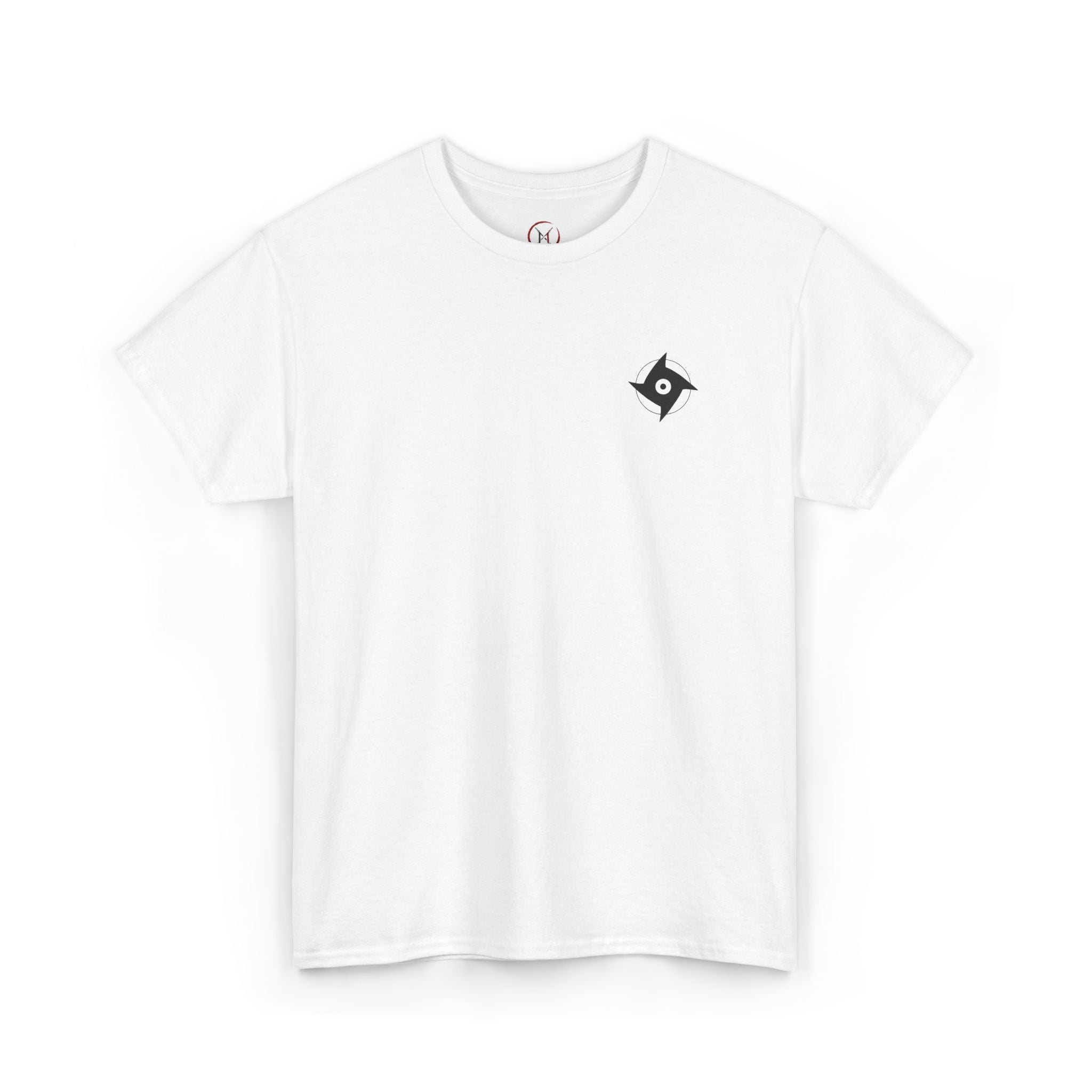 Eye Technique Anime T-Shirt, Minimalist Clan Symbol Tee, Dark Shonen Streetwear, Premium Cotton