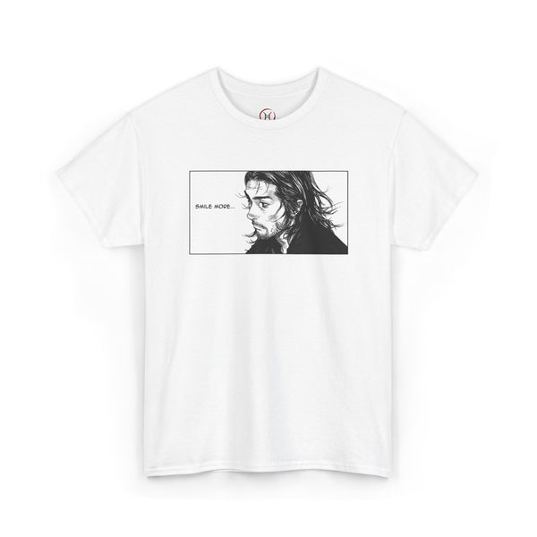 Musashi Miyamoto "Smile More" | Vagabond | T-Shirt