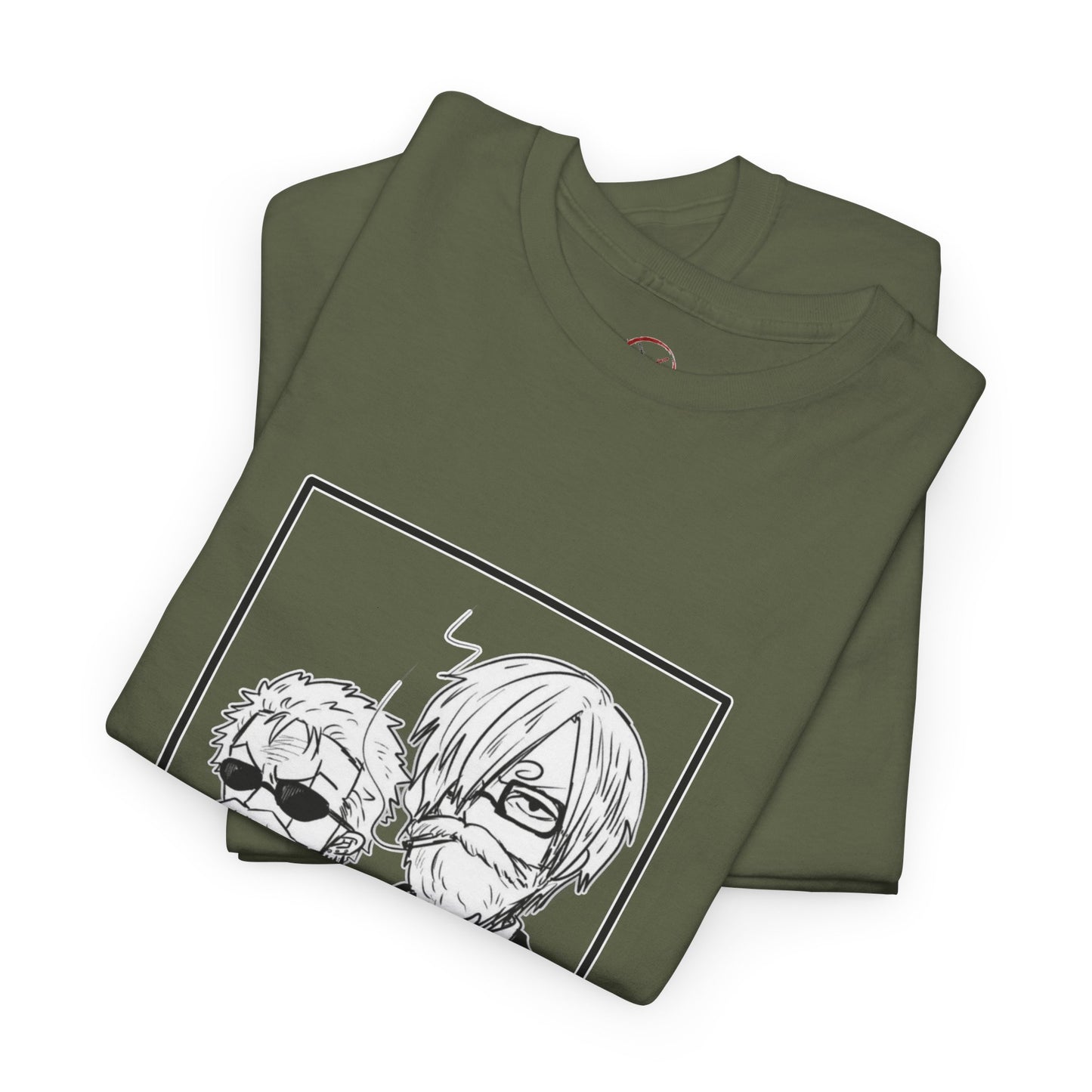 Spy Duo Anime T-Shirt, Minimalist Undercover Agents Tee, Seinen Manga Art, Premium Cotton