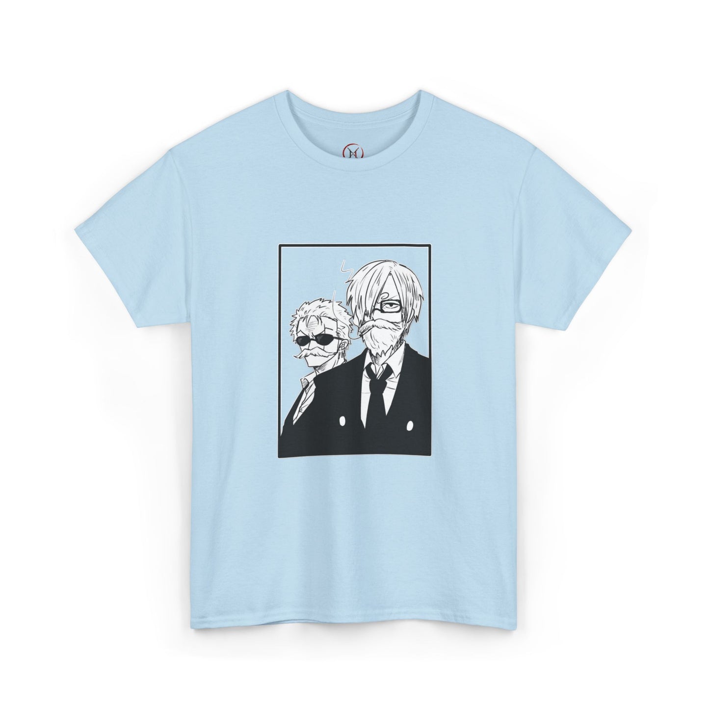Copy of Spy Duo Anime T-Shirt, Minimalist Undercover Agents Tee, Seinen Manga Art, Premium Cotton