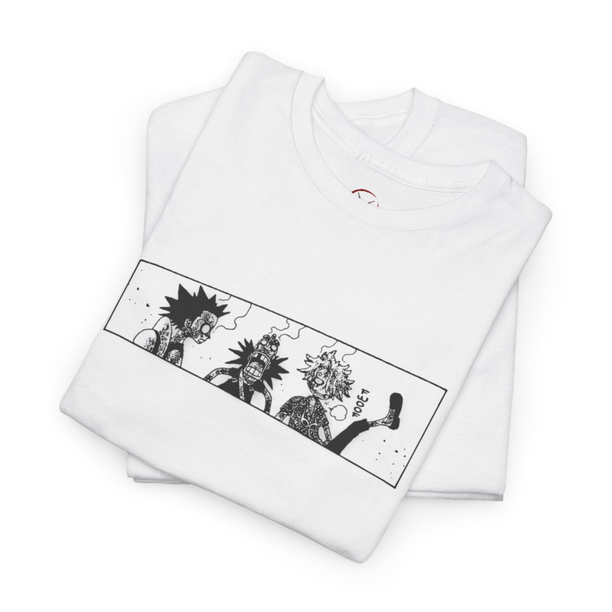 Explosion Comedy T-Shirt, Pirate Trio Manga Panel Art, Funny Anime Tee, Seinen Humor, Premium Cotton
