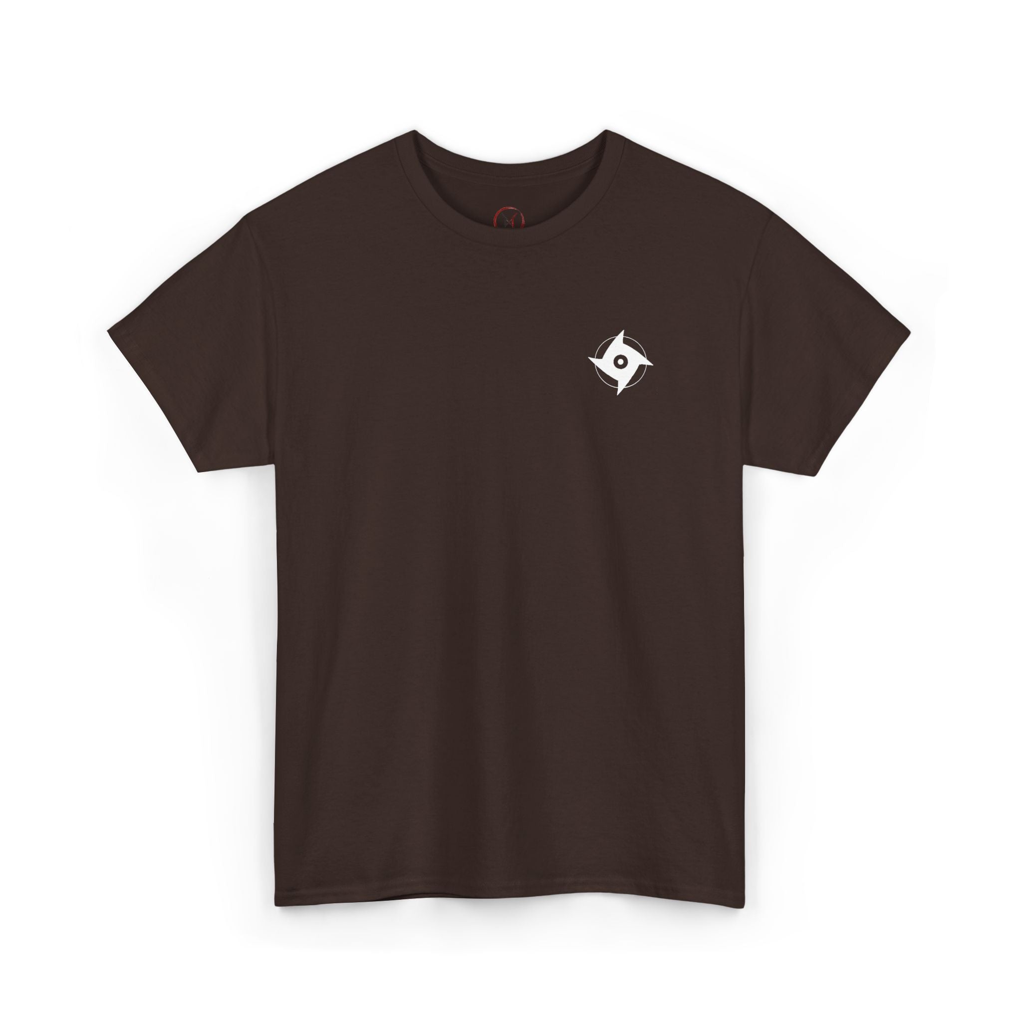 Eye Technique Anime T-Shirt, Minimalist Clan Symbol Tee, Dark Shonen Streetwear, Premium Cotton