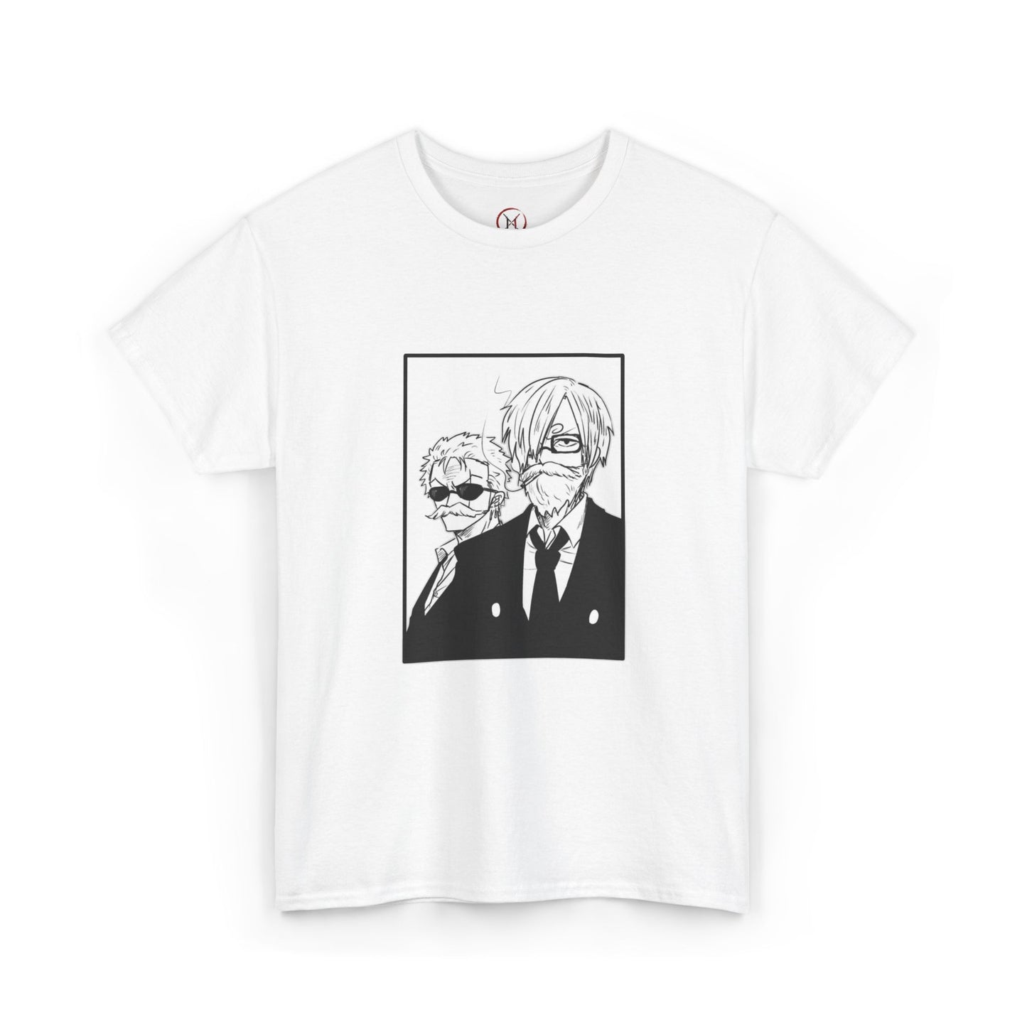 Copy of Spy Duo Anime T-Shirt, Minimalist Undercover Agents Tee, Seinen Manga Art, Premium Cotton