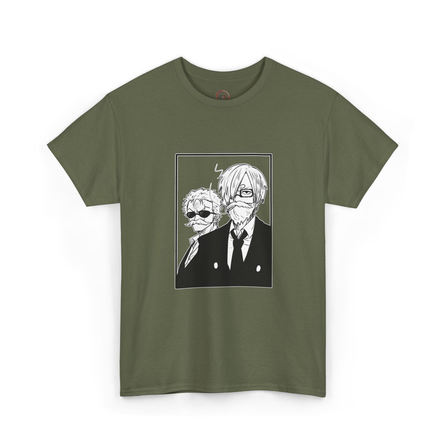 Copy of Spy Duo Anime T-Shirt, Minimalist Undercover Agents Tee, Seinen Manga Art, Premium Cotton