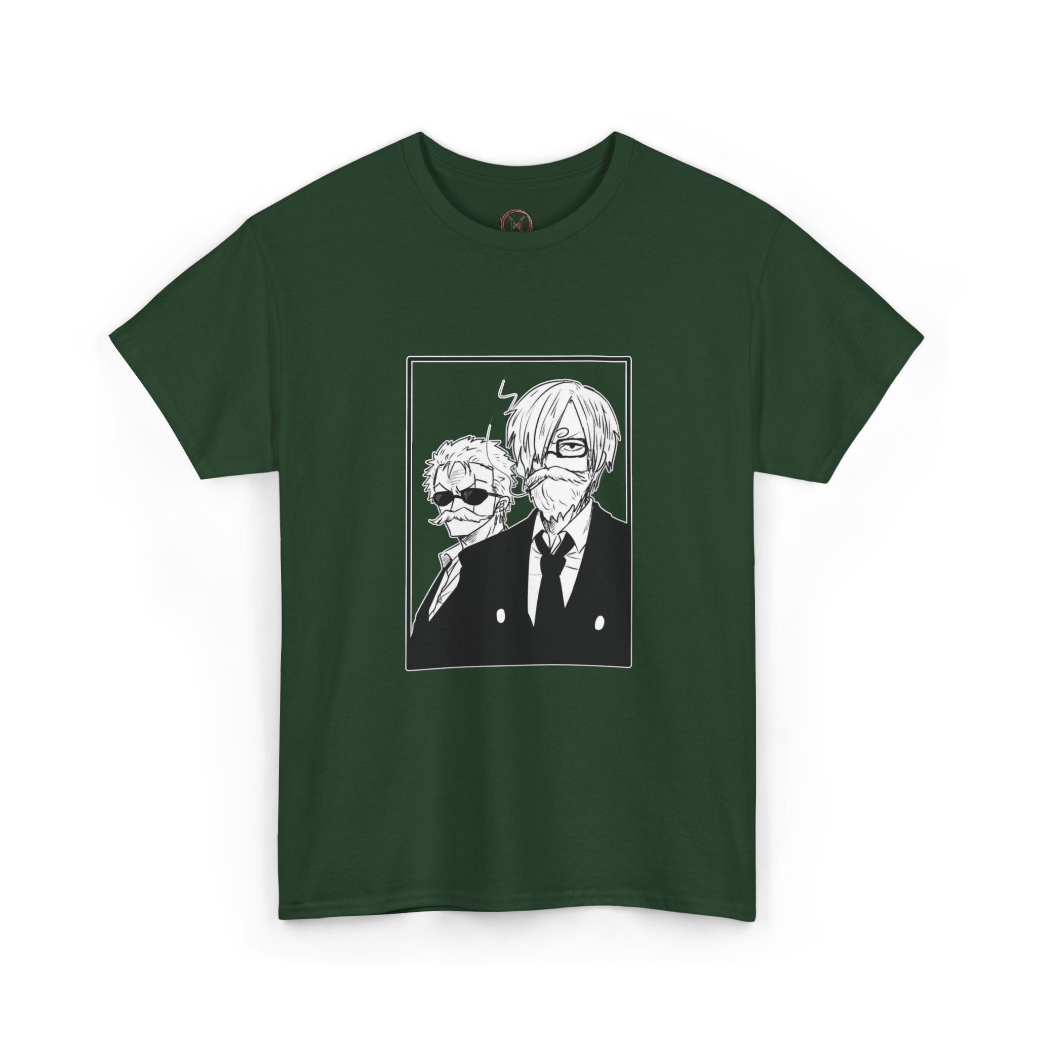 Copy of Spy Duo Anime T-Shirt, Minimalist Undercover Agents Tee, Seinen Manga Art, Premium Cotton