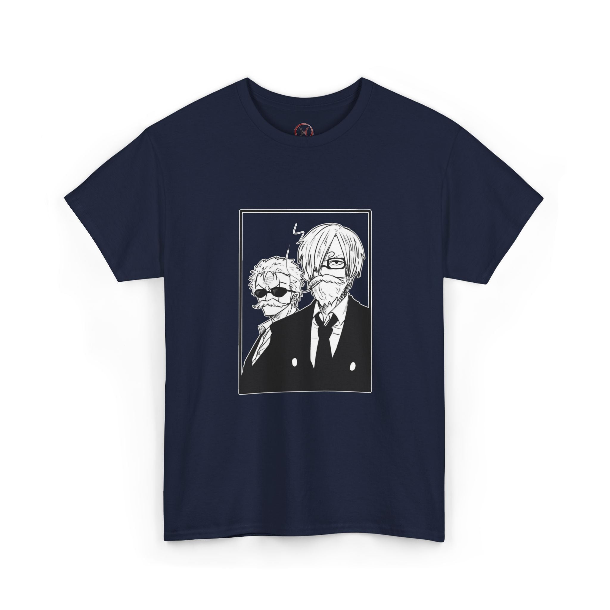 Copy of Spy Duo Anime T-Shirt, Minimalist Undercover Agents Tee, Seinen Manga Art, Premium Cotton
