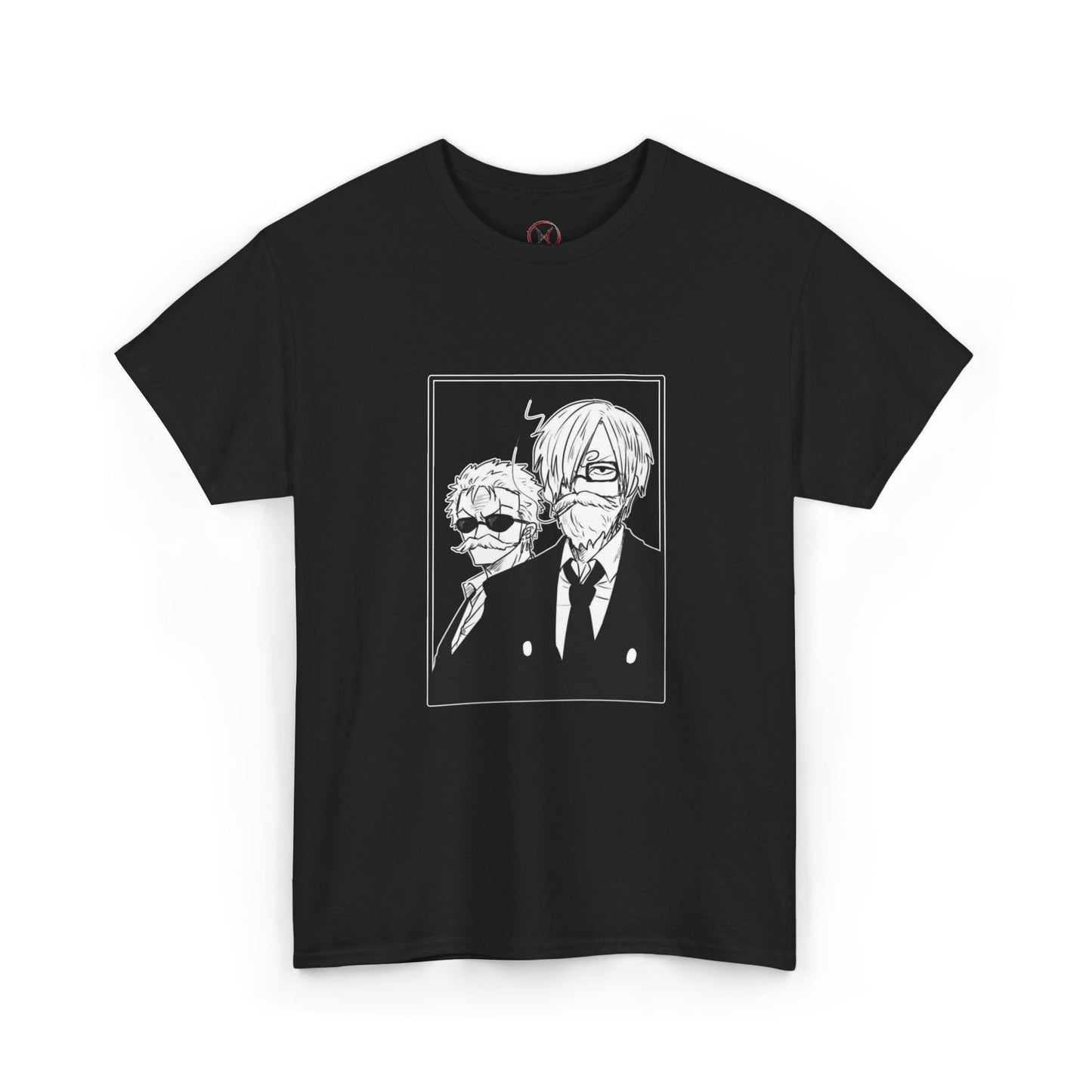 Copy of Spy Duo Anime T-Shirt, Minimalist Undercover Agents Tee, Seinen Manga Art, Premium Cotton
