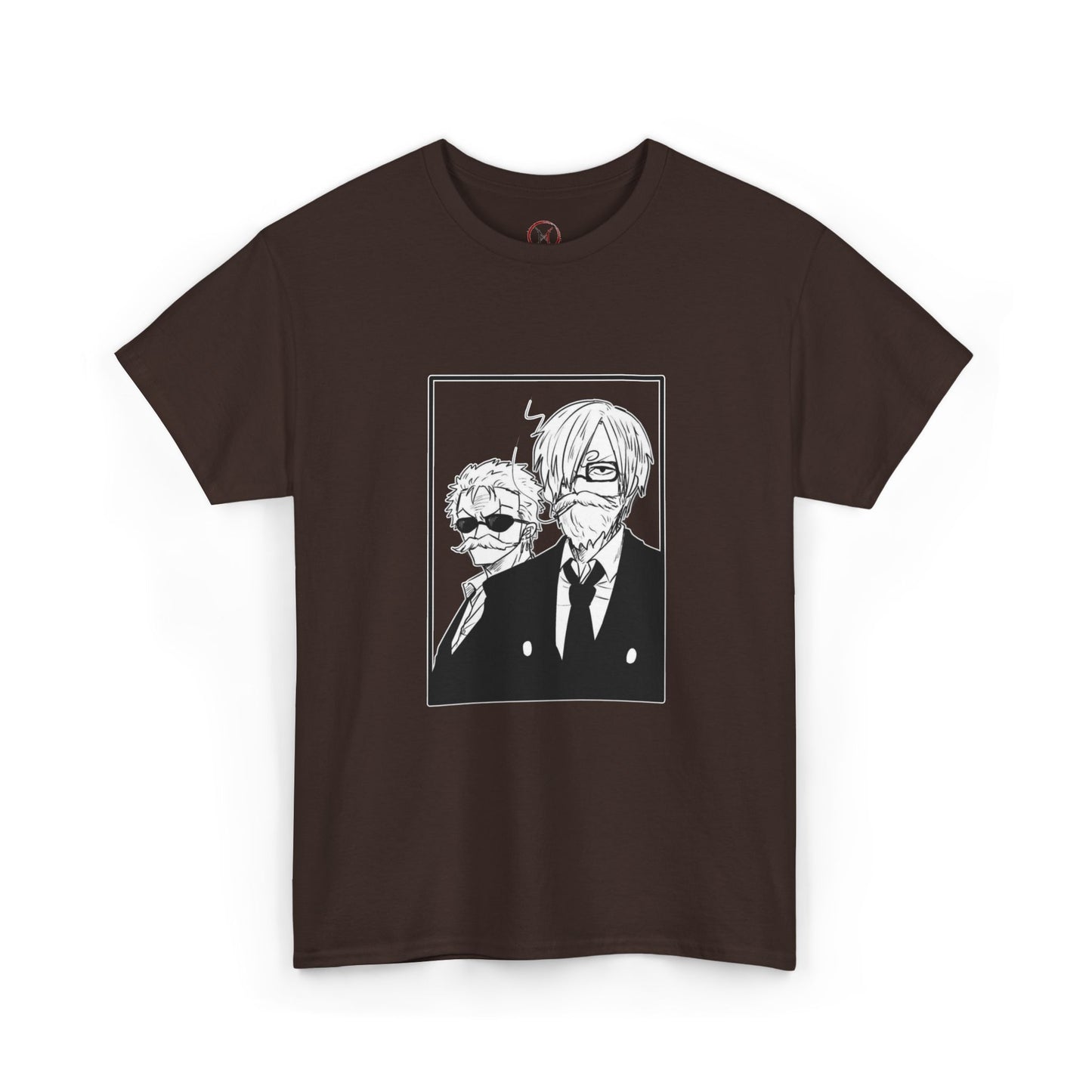 Spy Duo Anime T-Shirt, Minimalist Undercover Agents Tee, Seinen Manga Art, Premium Cotton