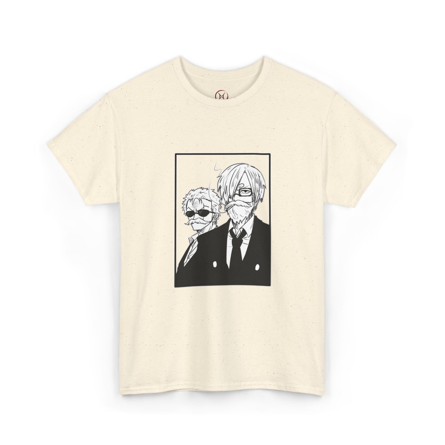 Spy Duo Anime T-Shirt, Minimalist Undercover Agents Tee, Seinen Manga Art, Premium Cotton