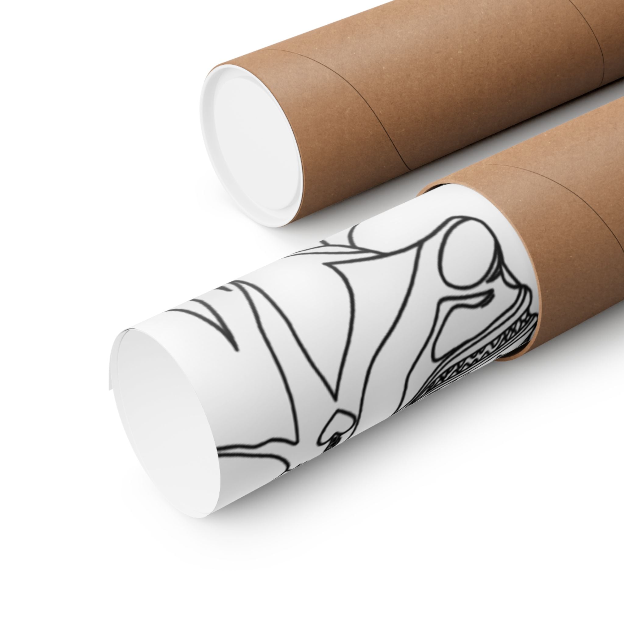 Death God Poster, Apple-Loving Spirit Art Print, Dark Psychological Anime Wall Decor, Seinen Art, Premium Matte