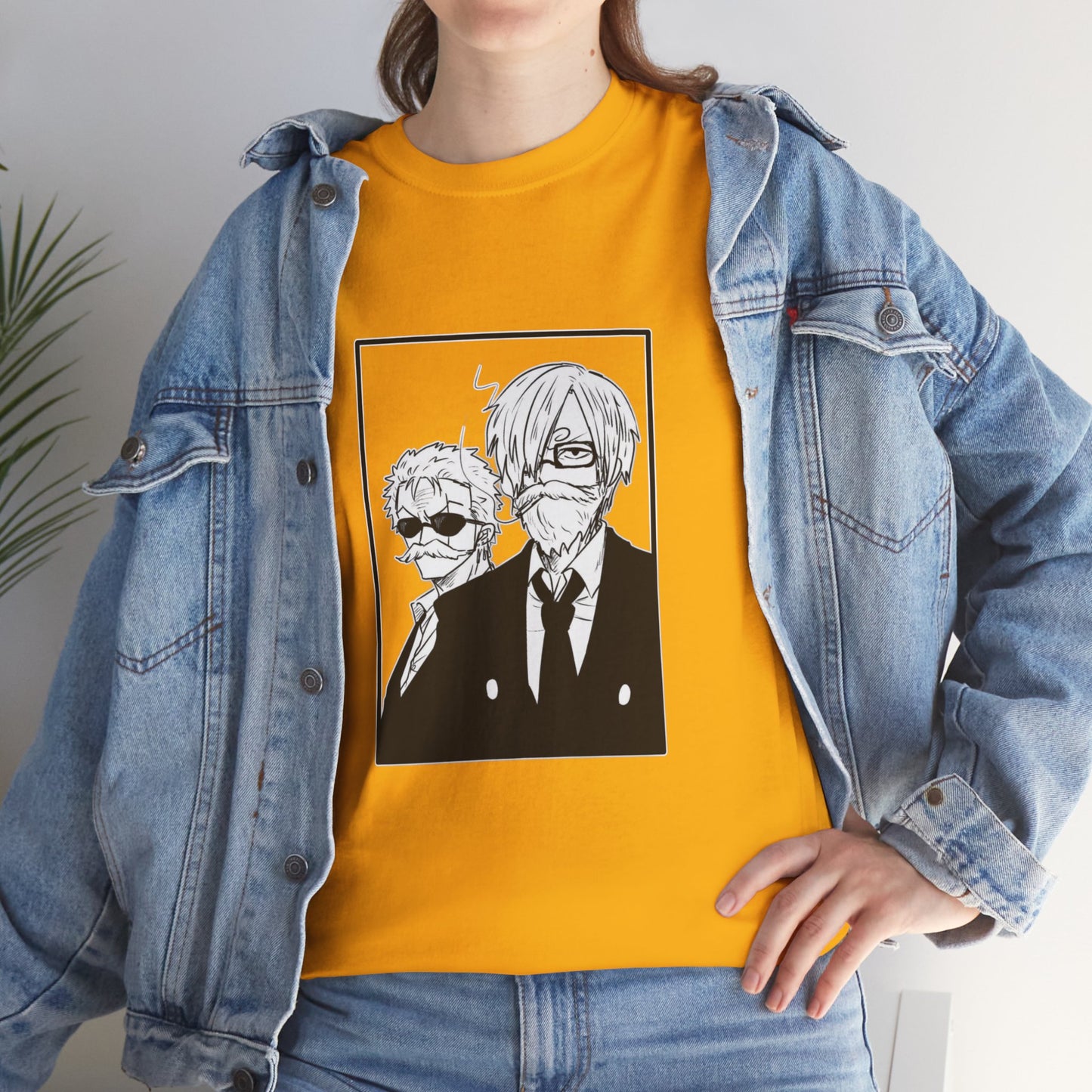 Copy of Spy Duo Anime T-Shirt, Minimalist Undercover Agents Tee, Seinen Manga Art, Premium Cotton