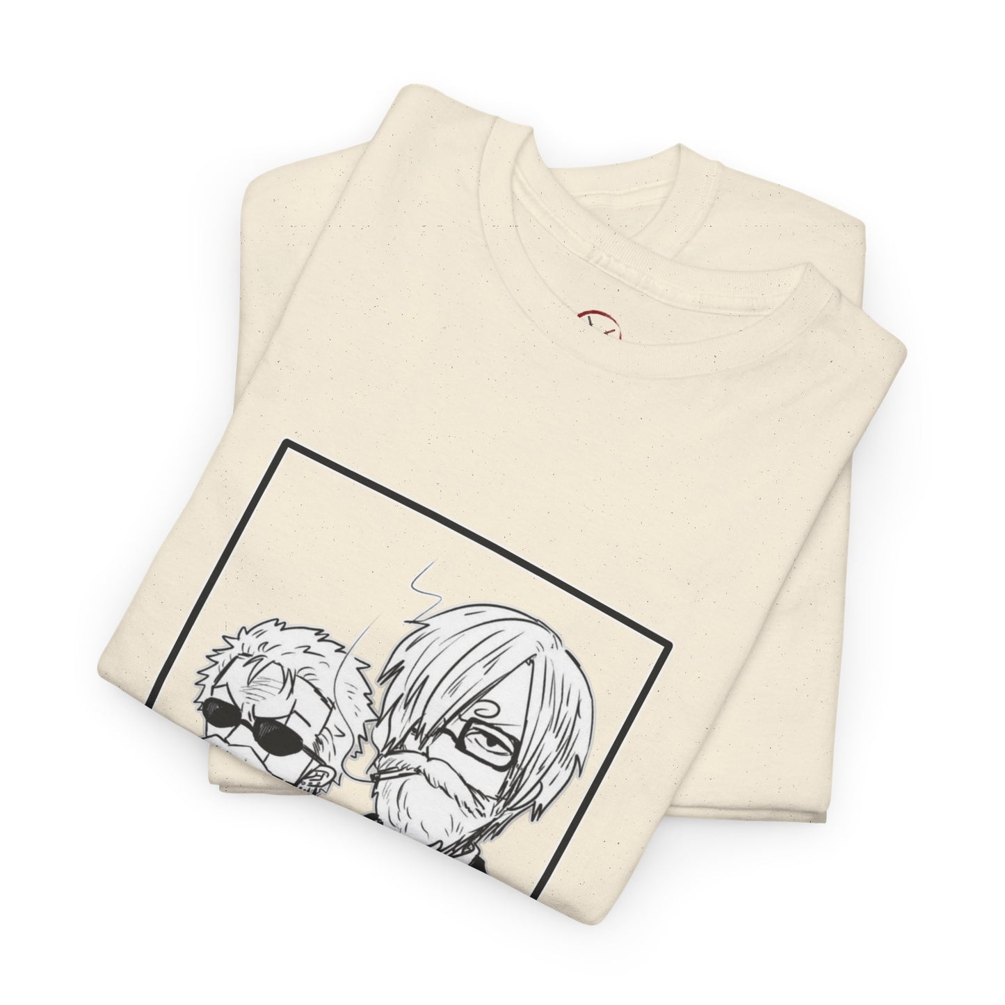 Spy Duo Anime T-Shirt, Minimalist Undercover Agents Tee, Seinen Manga Art, Premium Cotton